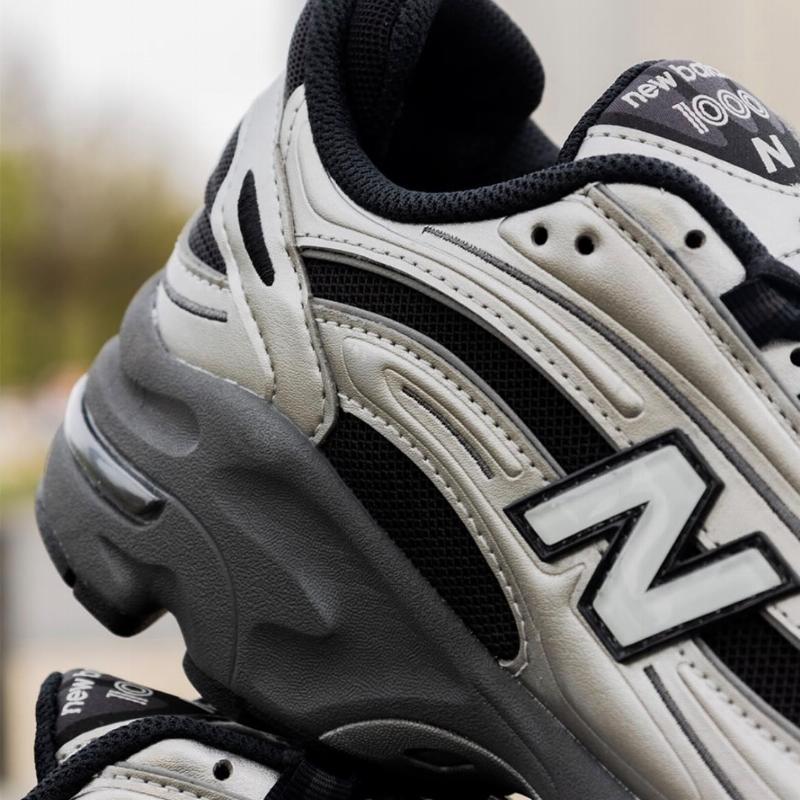 New Balance 1000 Black Silver Metallic