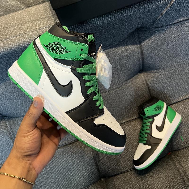  Jordan Retro 1 Lucky Green