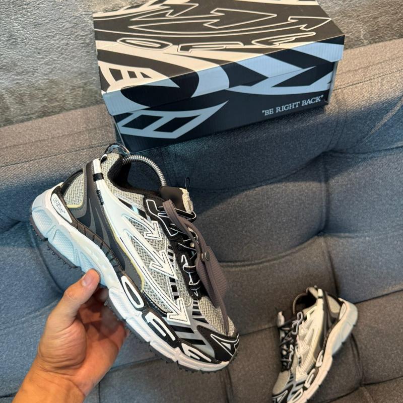 OFF WHITE BE RIGHT BACK NEGRO BLANCO	