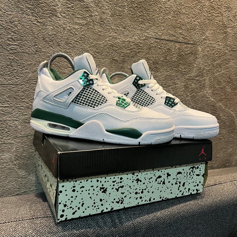 Jordan Retro 4 Oxidized Green