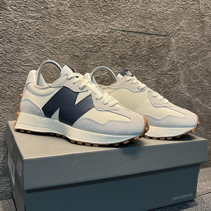 New Balance 327 Blanco  Negro