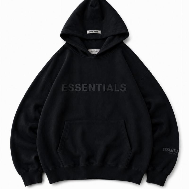 Hoodie Essentials  Black 