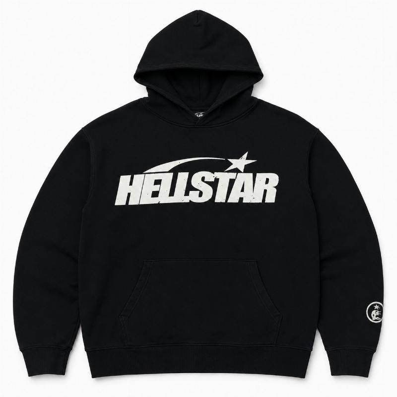  Hoodie  Hellstar -  Black