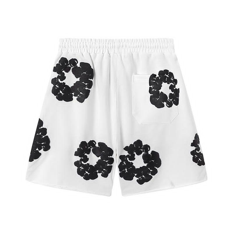 DENIM TEARS BLANCO  BERMUDA